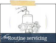 H Type Carburetter: Routine Servicing