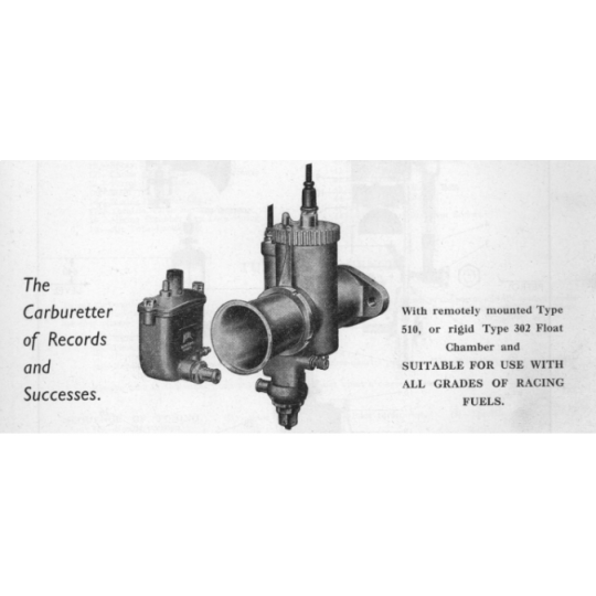 Tuning Instructions for Amal GP.2 Racing Carburetter (Series 516)