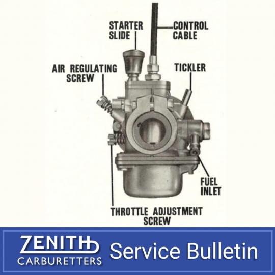 Zenith Service Bulletin - Series MX, MXZ