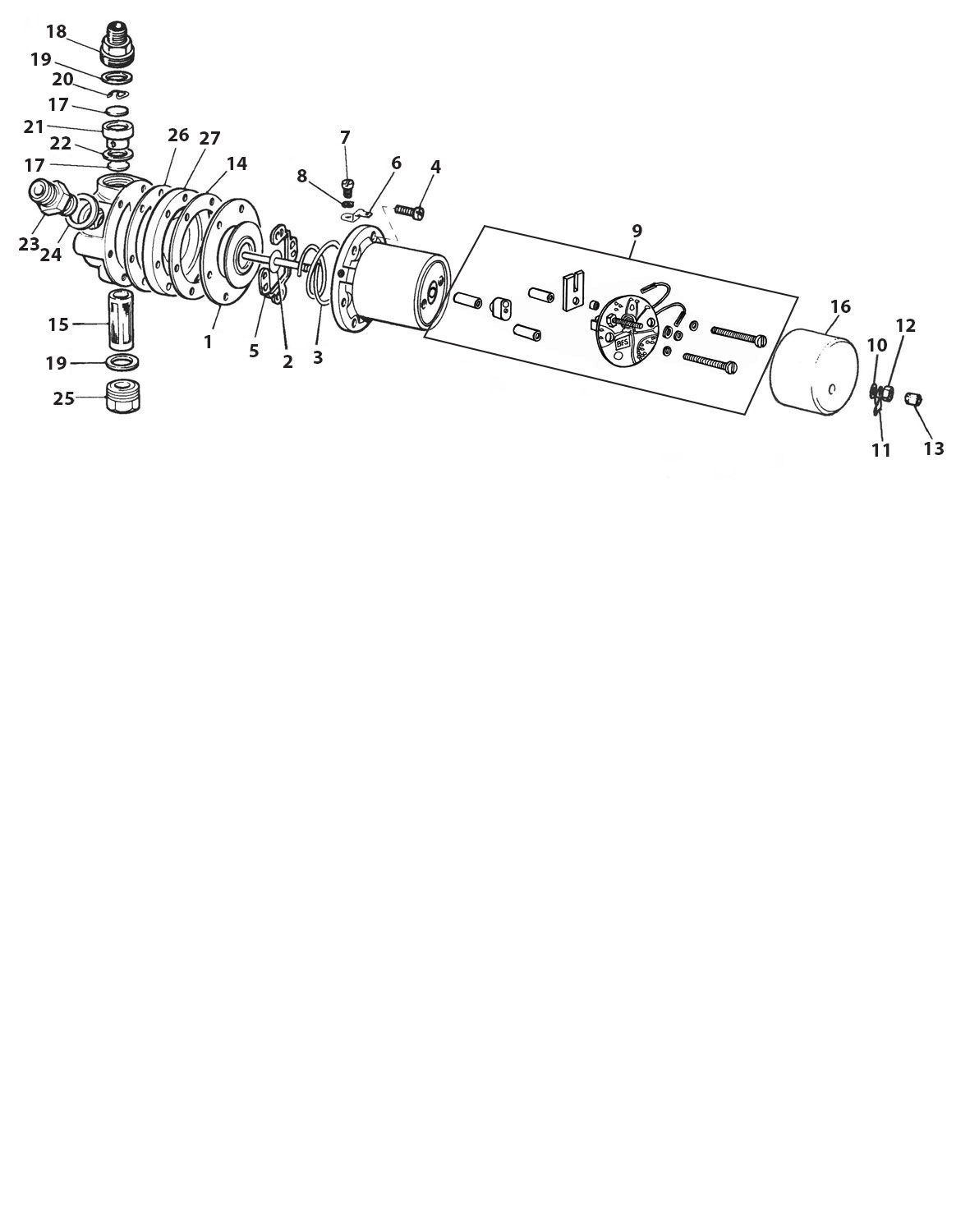 HP Fuel Pump Electronic - Positive Earth