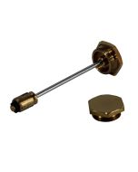 Hexagonal Brass Damper - AUC 8115HB  Non Vented Cap