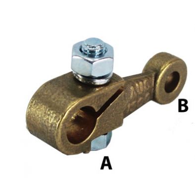 Brass Throttle Lever Assembly - AUE 182