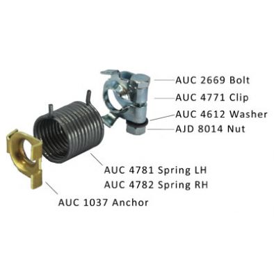 Throttle Return Spring Kit - H & HD Types