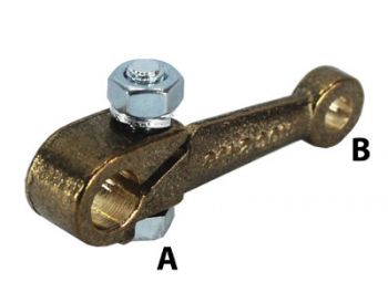 Brass Throttle Lever Assembly - AUE 201