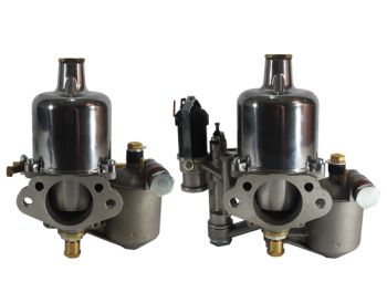 Pair of H6 Thermo Carburettors for a Jaguar XK 120 6 cyl 1951-54