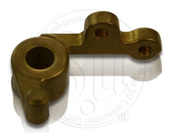Brass Throttle Stop Right Hand - 1/4" Diameter - AUC 3446