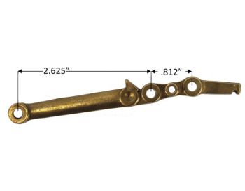 Brass Choke Lever - AUC 4648