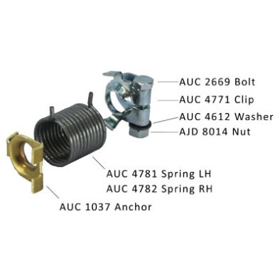 Throttle Return Spring Kit - H & HD Types