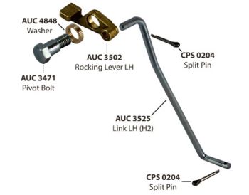 H2 Type Fast Idle Link Kit - Early Type