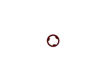 Serrated Red Fibre Washer - T1 & T2 Float Lids