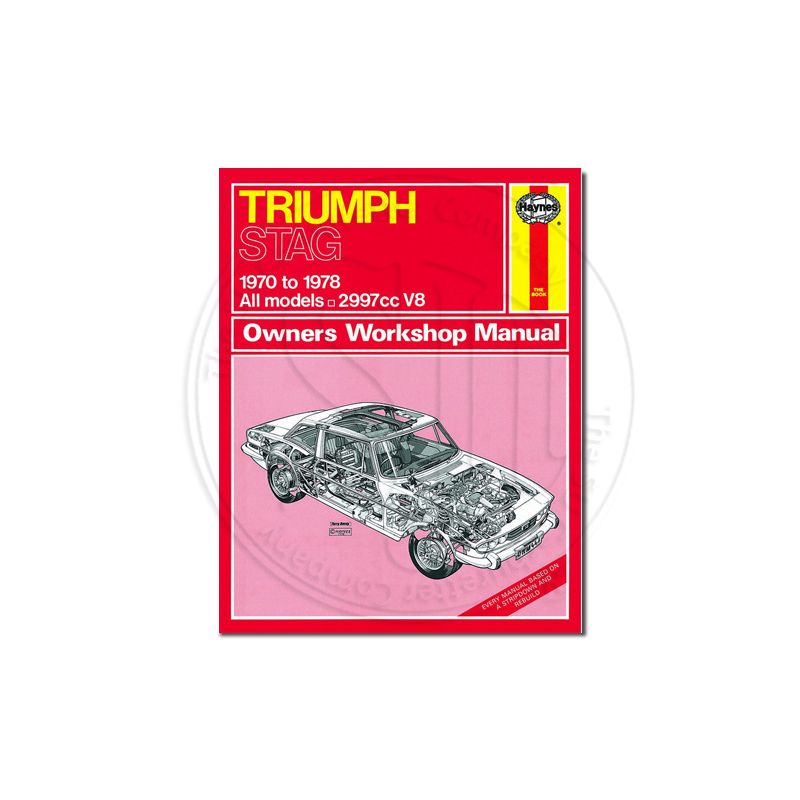 Shop our Haynes Manual, Triumph Stag 1970 - 78 | ALT 9968 | SU